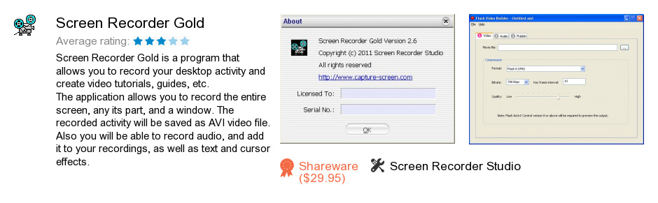 Screen Recorder Gold