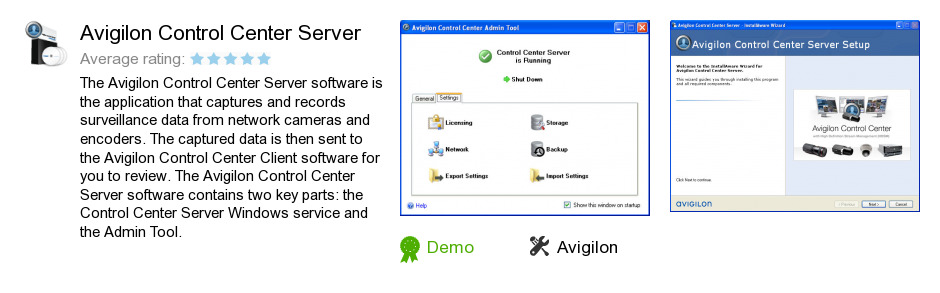 Avigilon Control Center Server