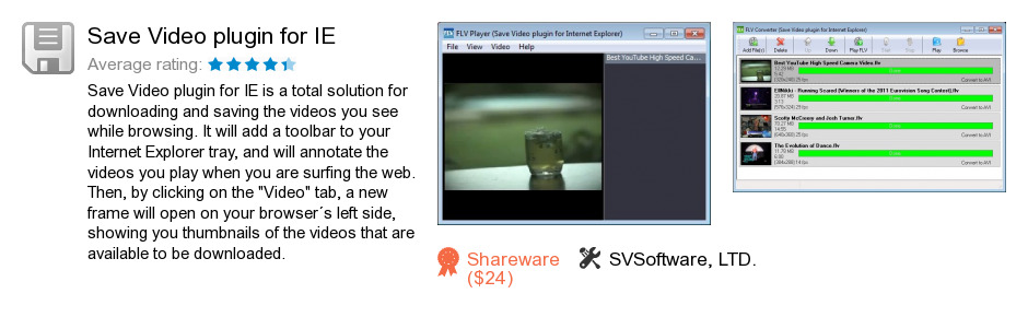 Save Video plugin for IE