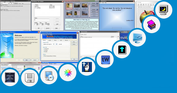 Software collection for Background For Bible Psd