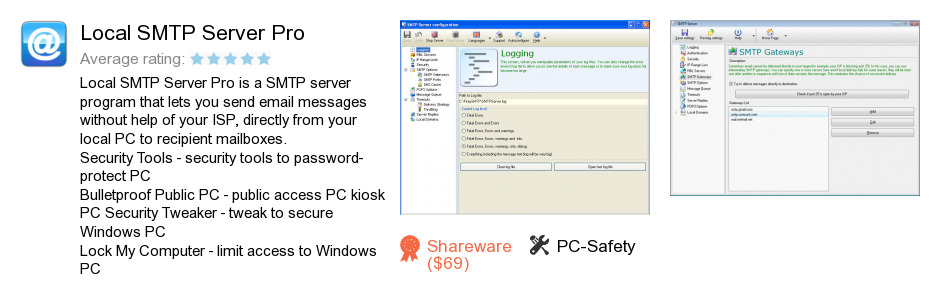 Local SMTP Server Pro