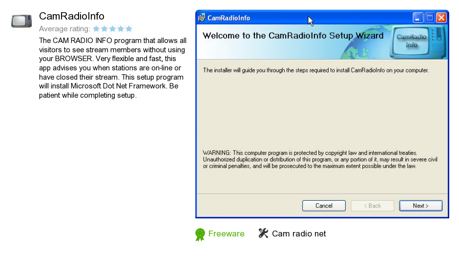 CamRadioInfo