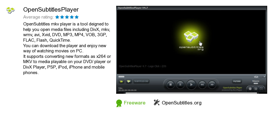 OpenSubtitlesPlayer