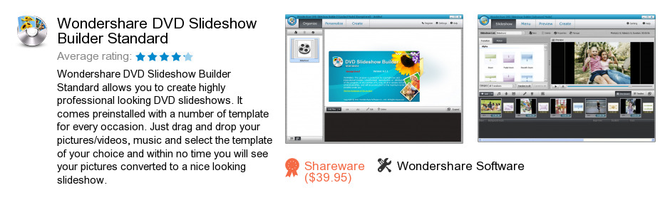 Wondershare DVD Slideshow Builder Standard
