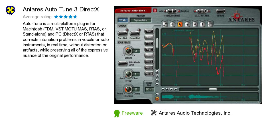 Antares Auto-Tune 3 DirectX