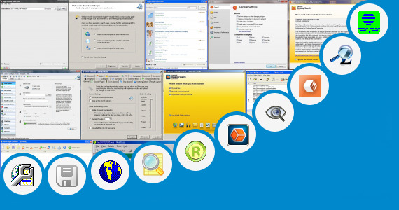 Software collection for Visio Files Web Search Engine