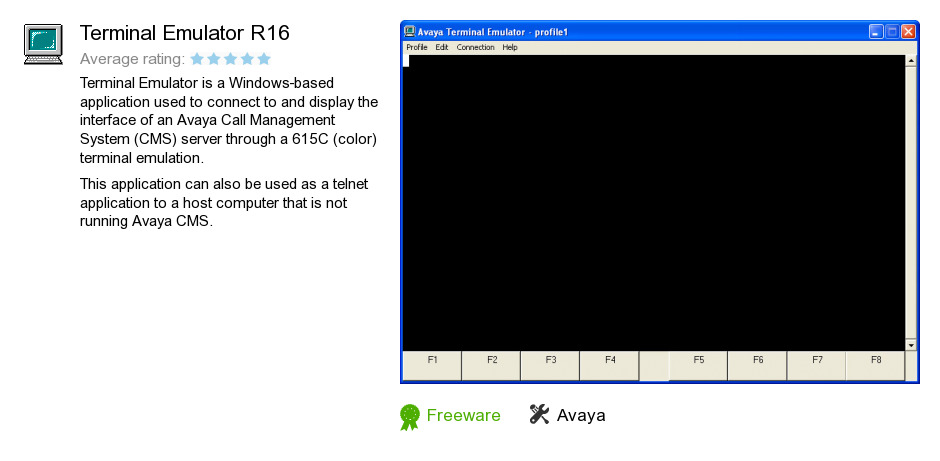 Terminal Emulator R16