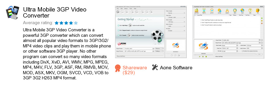 Ultra Mobile 3GP Video Converter