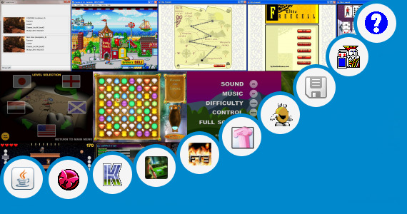 Software collection for 3d Gangster Games Jar