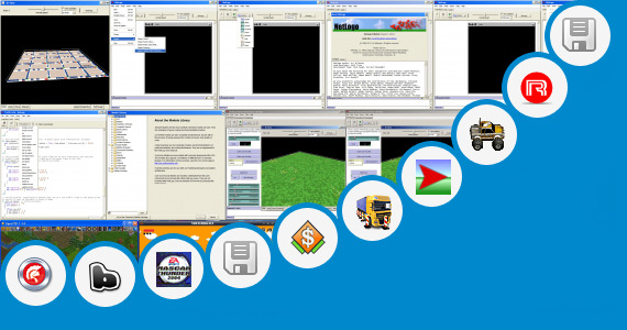 Software collection for Emergency Vehicle Simulator Game