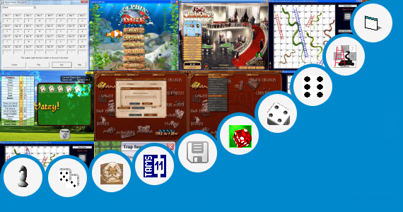 Software collection for Oh No Dice Game
