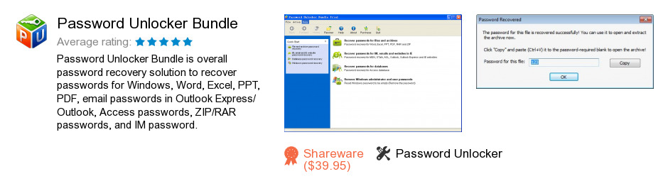 Password Unlocker Bundle