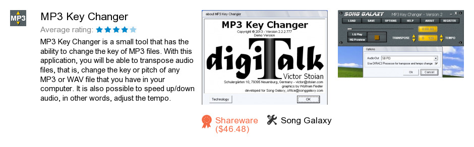 MP3 Key Changer