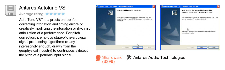 review antares autotune vst is a program developed by antares audio ...