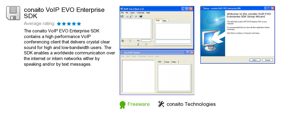 Conaito VoIP EVO Enterprise SDK