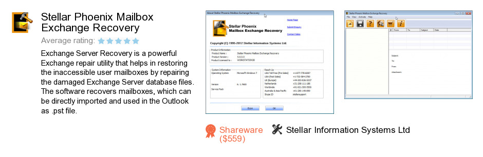 Stellar Phoenix Mailbox Exchange Recovery