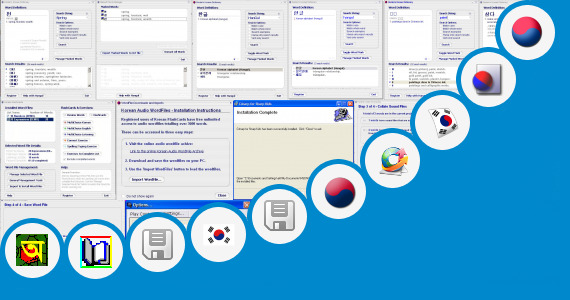 Software collection for Learn Korean Language Book