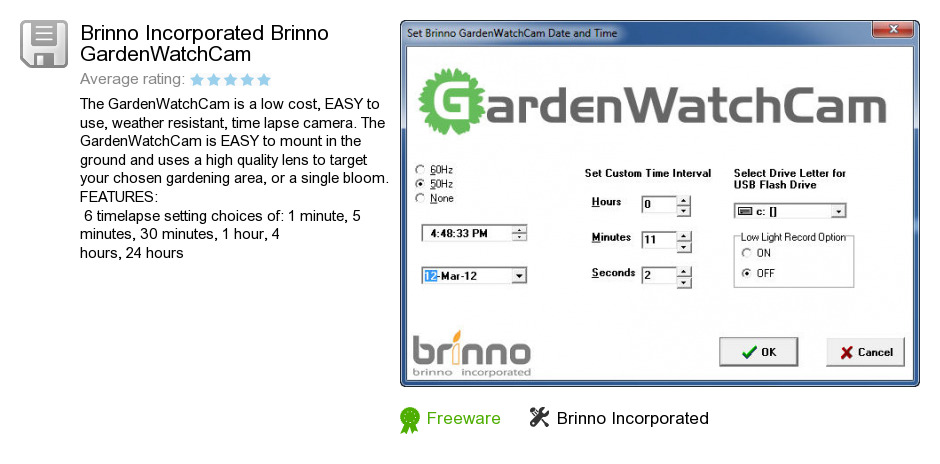 Brinno Incorporated Brinno GardenWatchCam