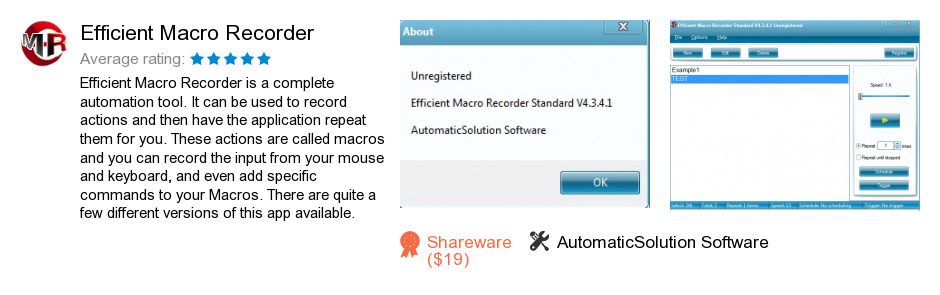 Efficient Macro Recorder
