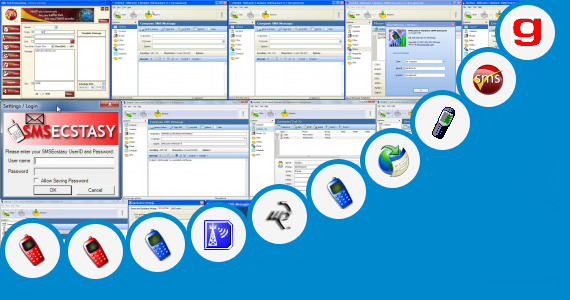 Software collection for Online Sms Sender Receiver