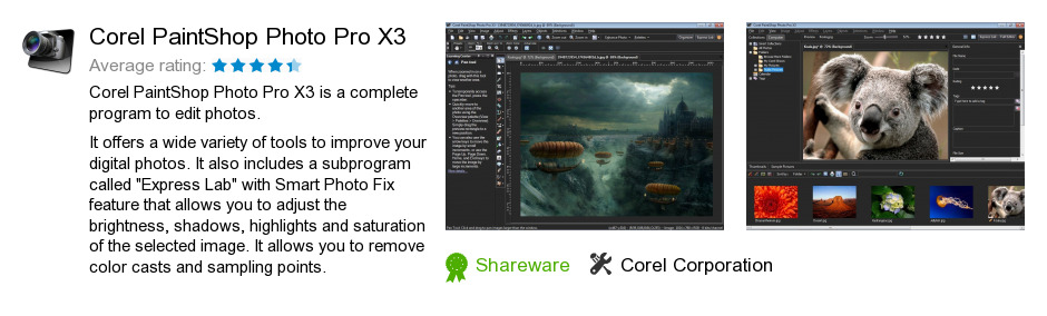 Corel PaintShop Photo Pro X3