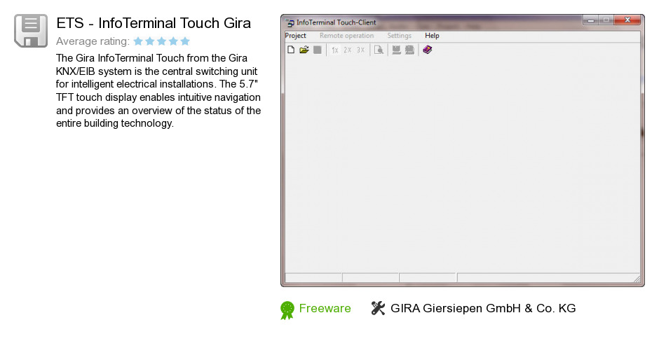 ETS - InfoTerminal Touch Gira