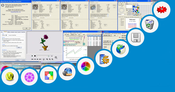 Software collection for Gear Wheel Designer Software