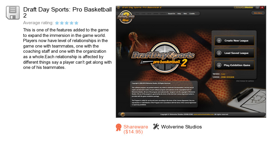Draft Day Sports: Pro Basketball 2