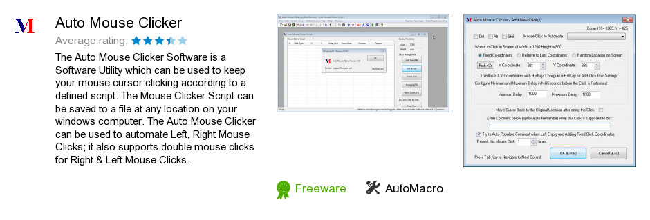 Auto Mouse Clicker