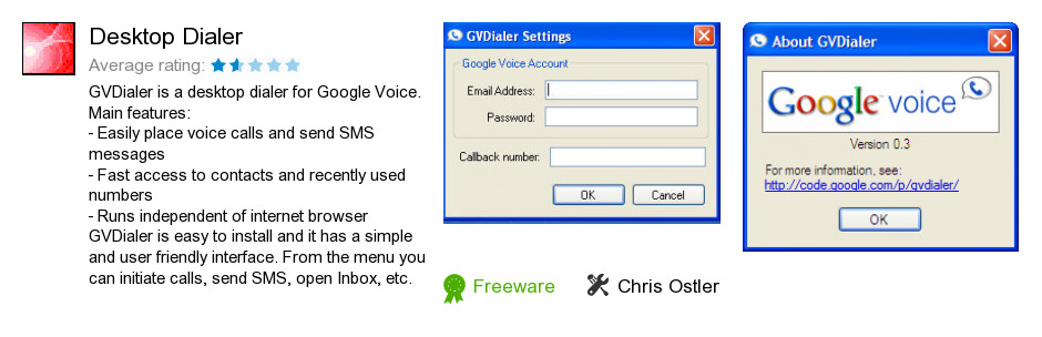 Desktop Dialer