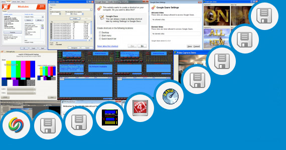 Software collection for Video Kereta Api