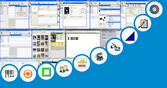 Software collection for Barcode Scanner Database Software
