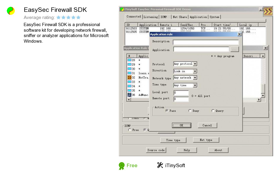 EasySec Firewall SDK