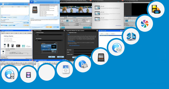 Software collection for Video Pad Video Professional
