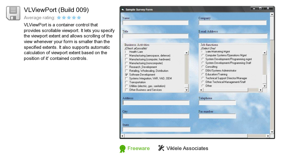 VLViewPort (Build 009)