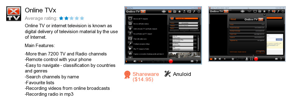 Online TVx