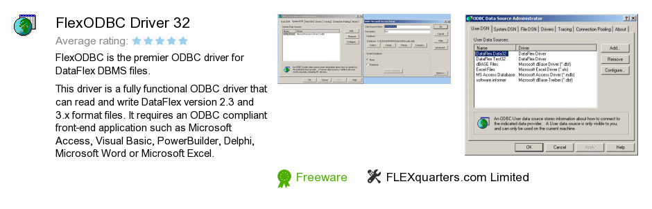 FlexODBC Driver 32