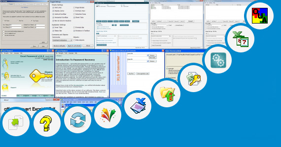 Software collection for Conquer Click Excel