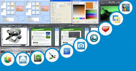 Software collection for Vector Dollar Template