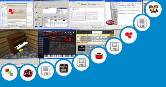 Software collection for Ultimate Drum Kit For