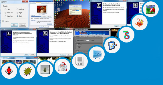 Software collection for Unc Themed Christmas Trees