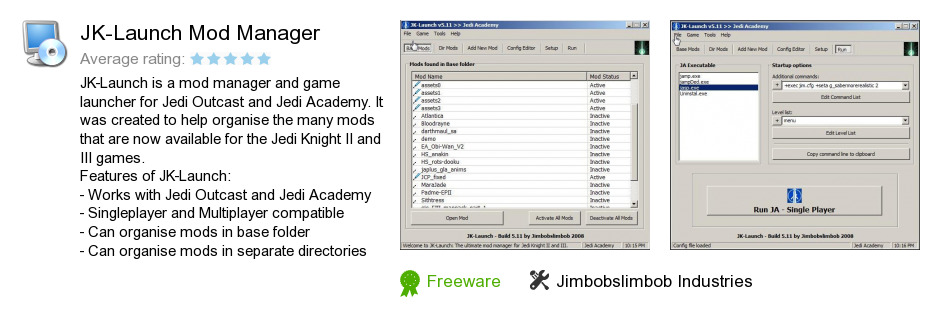 JK-Launch Mod Manager