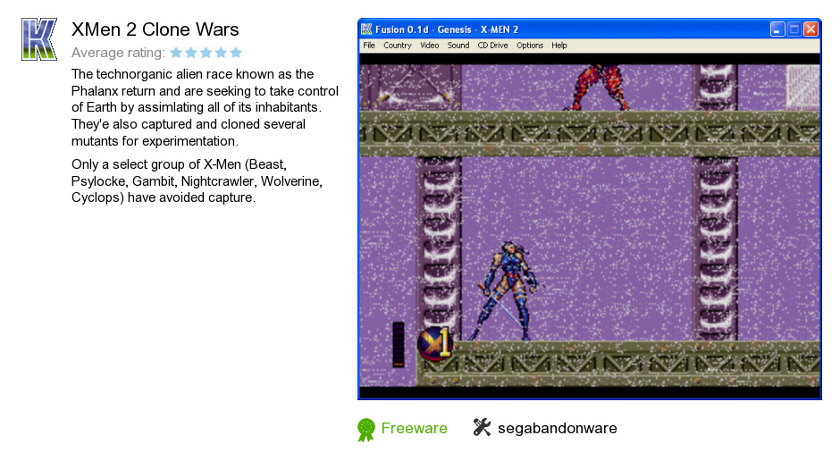 XMen 2 Clone Wars