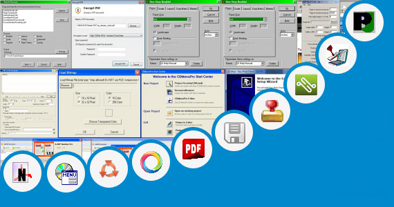 Software collection for Stamps Acrobat Templates