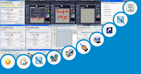 Software collection for Effects Cursors