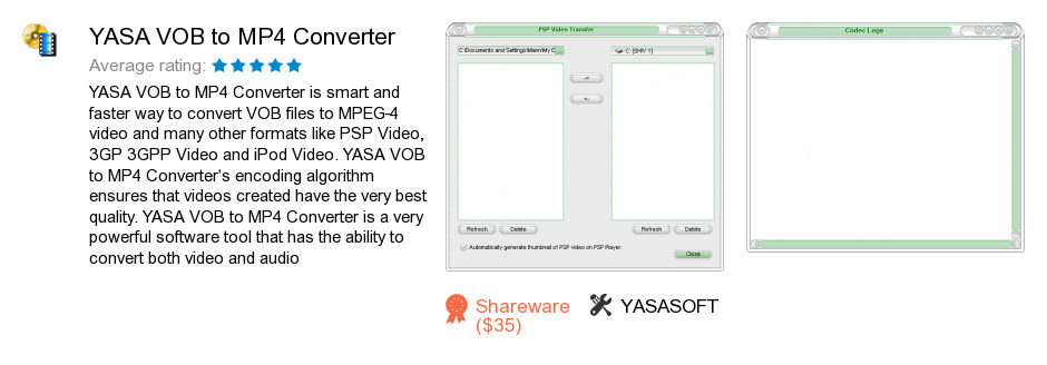 YASA VOB to MP4 Converter