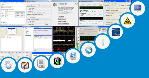 Software collection for Remote Cpu Temperature Monitor
