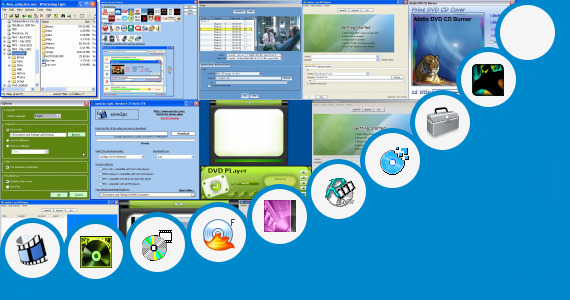 Software collection for Zuzana Light Dvd