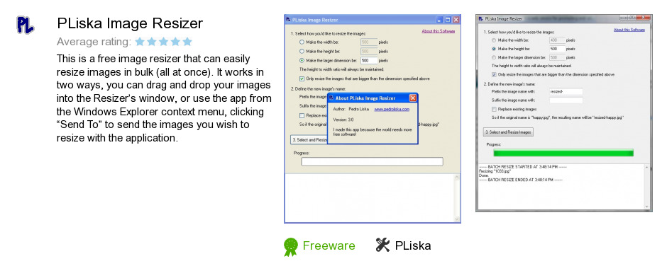PLiska Image Resizer
