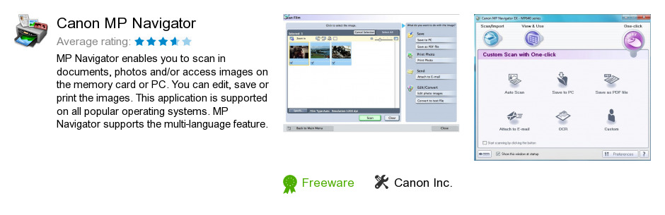Canon MP Navigator